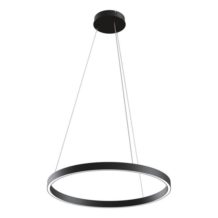 MOD058PL-L32B4K - LED Lustr na lanku RIM LED/37W/230V 4000K pr. 60 cm černá