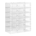Modulární regál s přihrádkami BOXIFY bílá