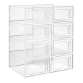 Modulární regál s přihrádkami BOXIFY bílá