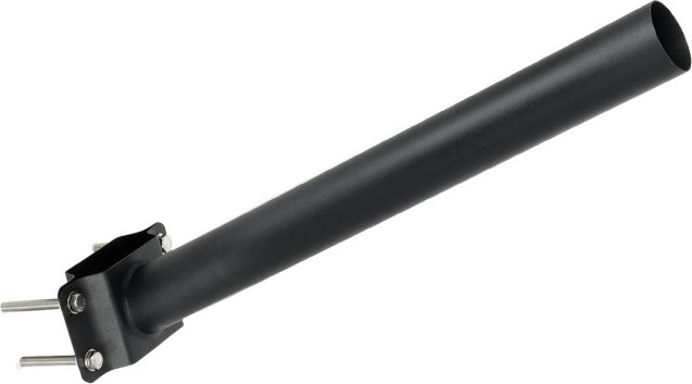 Montážní držák pro venkovní osvětlení BASE pr. 48 mm černá