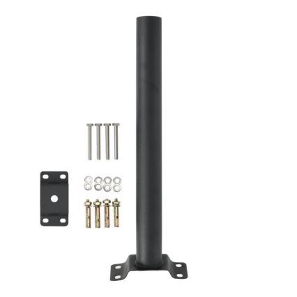 Montážní držák pro venkovní osvětlení BASE pr. 48 mm černá