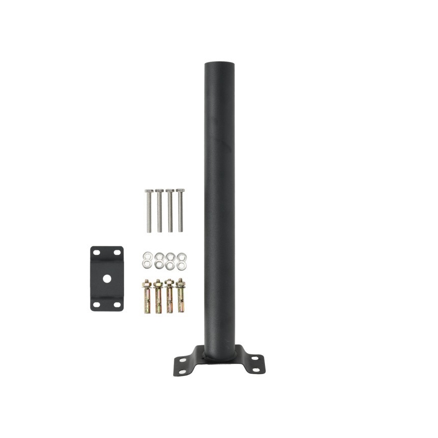 Montážní držák pro venkovní osvětlení BASE pr. 48 mm černá