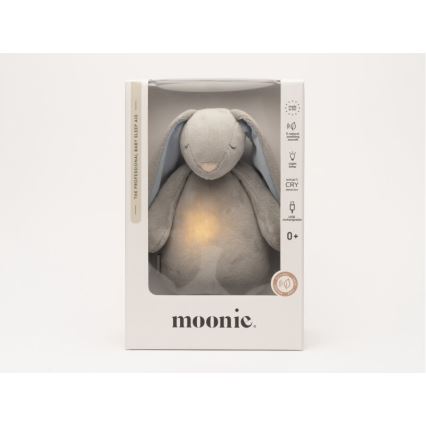 Moonie - Usínáček s melodií a světlem 2.0 zajíček sky