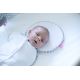 MOTHERHOOD - Polštářek ergonomický stabilizační pro novorozence CLASSICS šedá