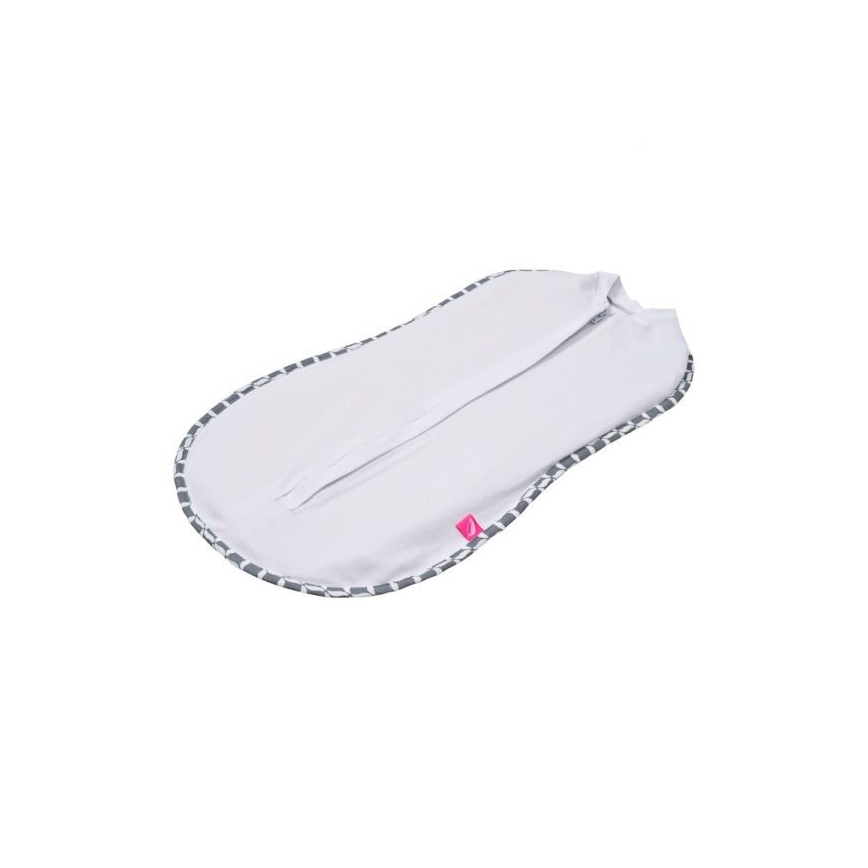 MOTHERHOOD - Zavinovačka Zip & swaddle CLASSICS 2,5-5 kg šedá