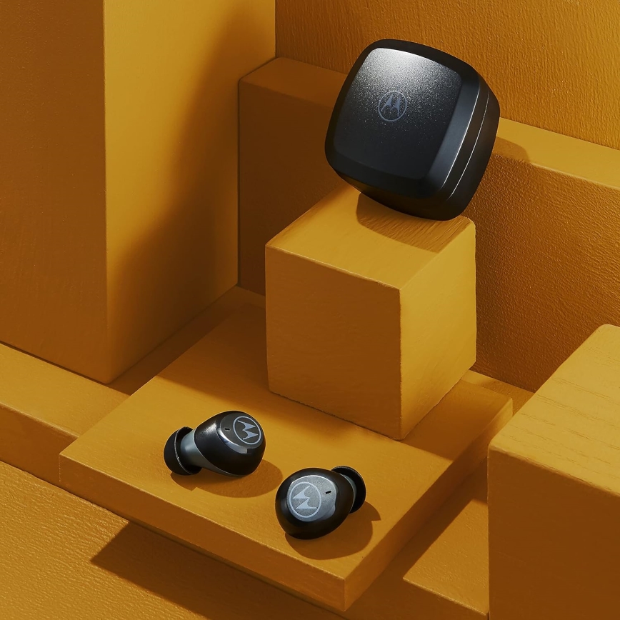 Motorola - Bezdrátová sluchátka VerveBuds 100 TWS černá