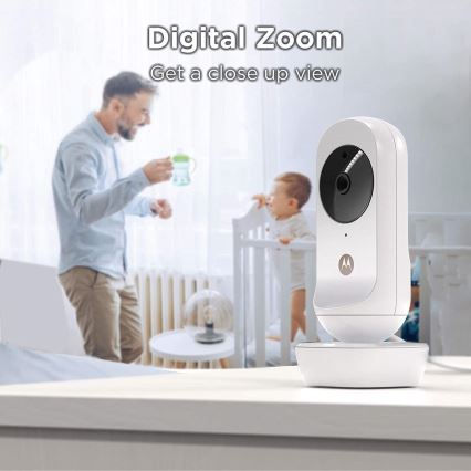 Motorola VM35-2 - Nabíjecí dětská chůvička se 2 kamerami 2000 mAh