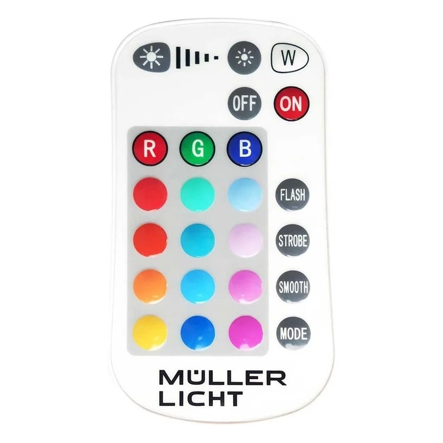 Müller-Licht - LED RGBW Stmívatelný venkovní reflektor LED/10W/230V IP65 + dálkové ovládání