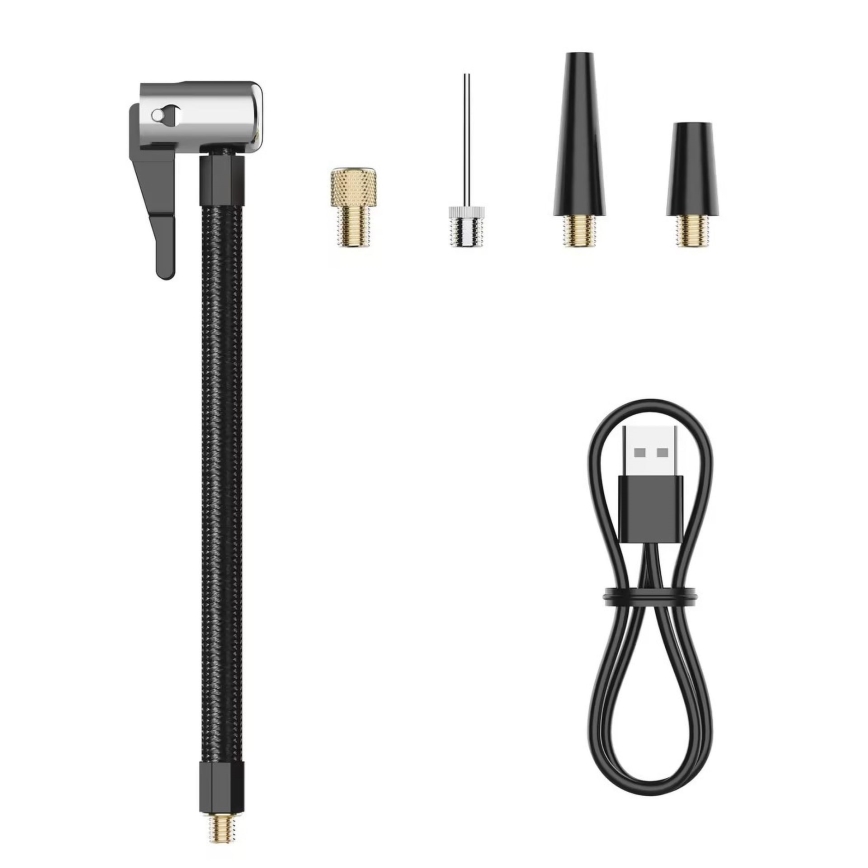 Multifunkční startovací nabíječka s kompresorem 8000 mAh