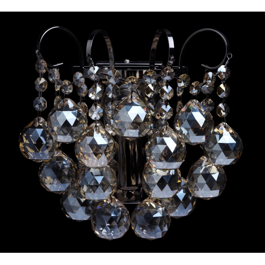 MW-LIGHT 232028001 - Křišťálové nástěnné svítidlo PEARL 1xE14/60W/230V