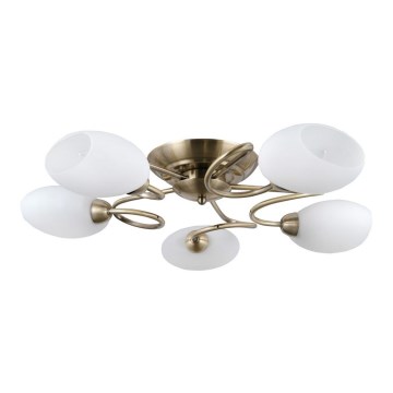 MW-LIGHT 267011805 - Přisazený lustr SABRINA 5xE14/40W/230V mosaz