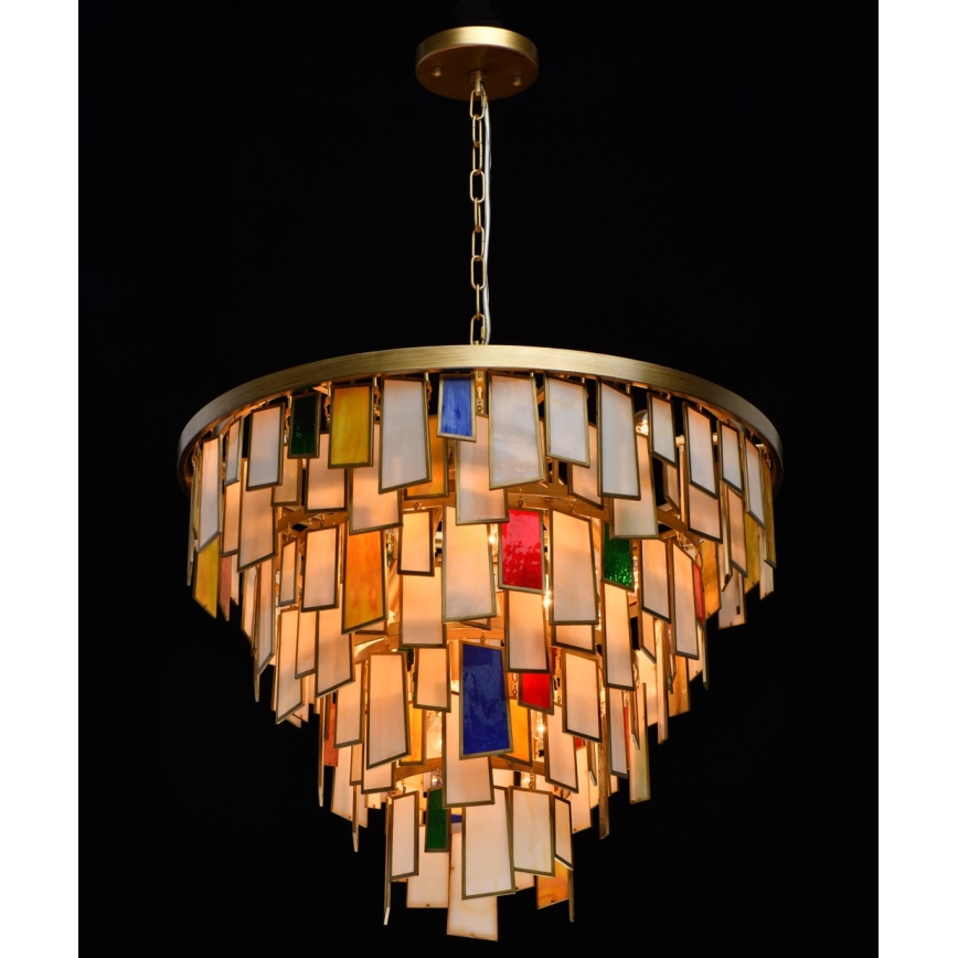 MW-LIGHT - Lustr na řetězu MAROKO 15xE14/40W/230V