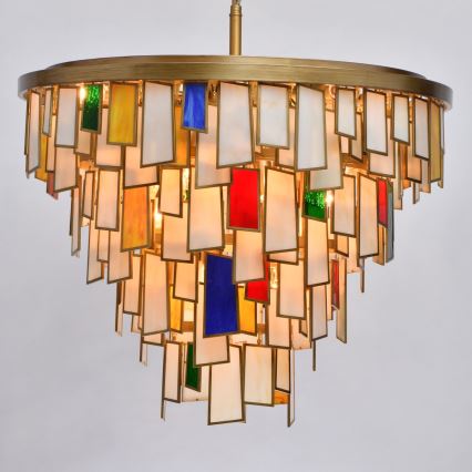 MW-LIGHT - Lustr na řetězu MAROKO 15xE14/40W/230V