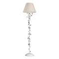 MW-LIGHT - Stojací lampa FLORA 1xE27/40W/230V bílá/krémová
