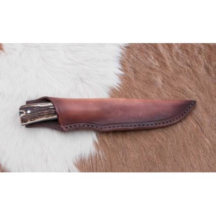 Myslivecký nůž zavazák 12 cm jelení paroh