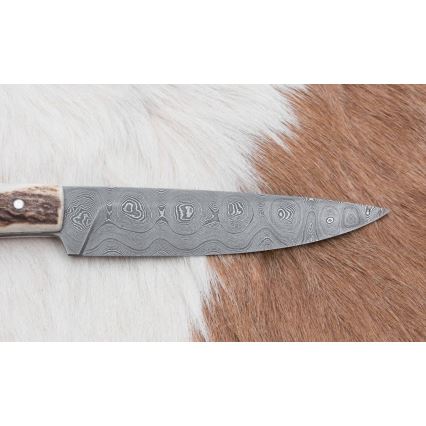 Myslivecký nůž zavazák 12 cm jelení paroh