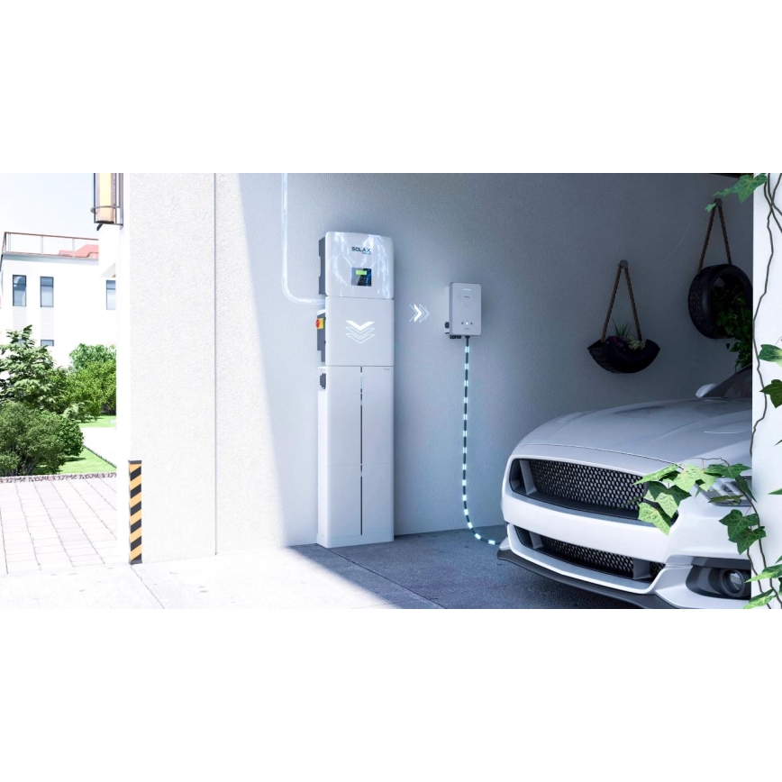 Nabíjecí stanice pro elektromobily SolaX Power 11kW/400V/16A IP65 Wi-Fi