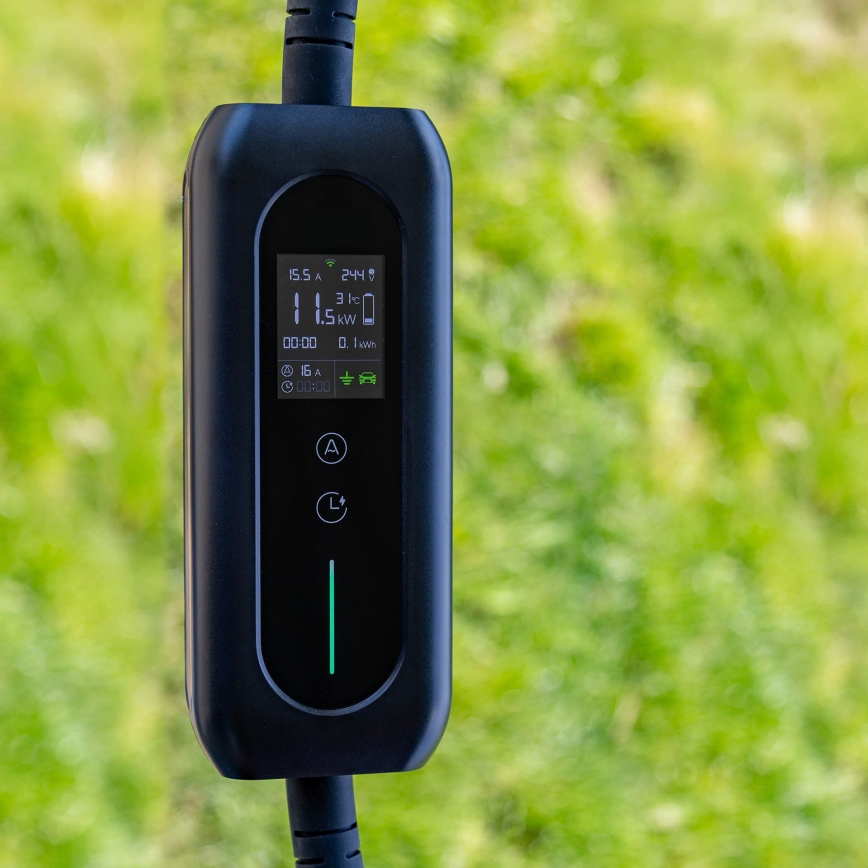 Nabíjecí stanice pro elektromobily typu 2 5 m 11kW 16A IP54 Tuya