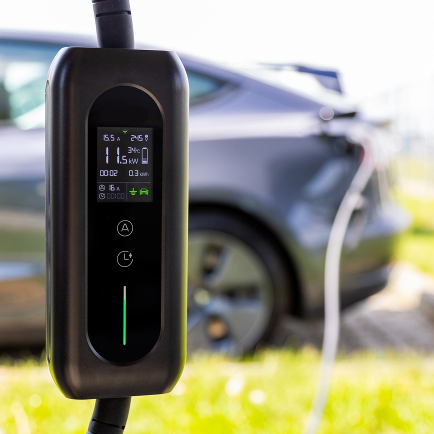 Nabíjecí stanice pro elektromobily typu 2 5 m 22kW 32A IP54 Tuya