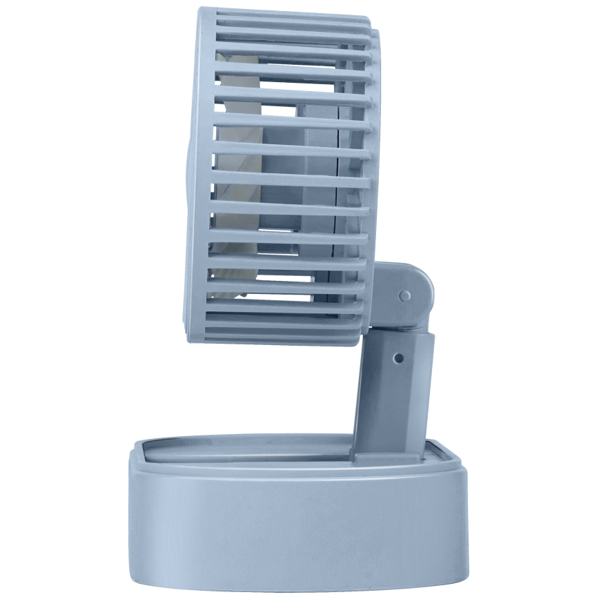 Nabíjecí stolní ventilátor 3,7V 1200 mAh modrá
