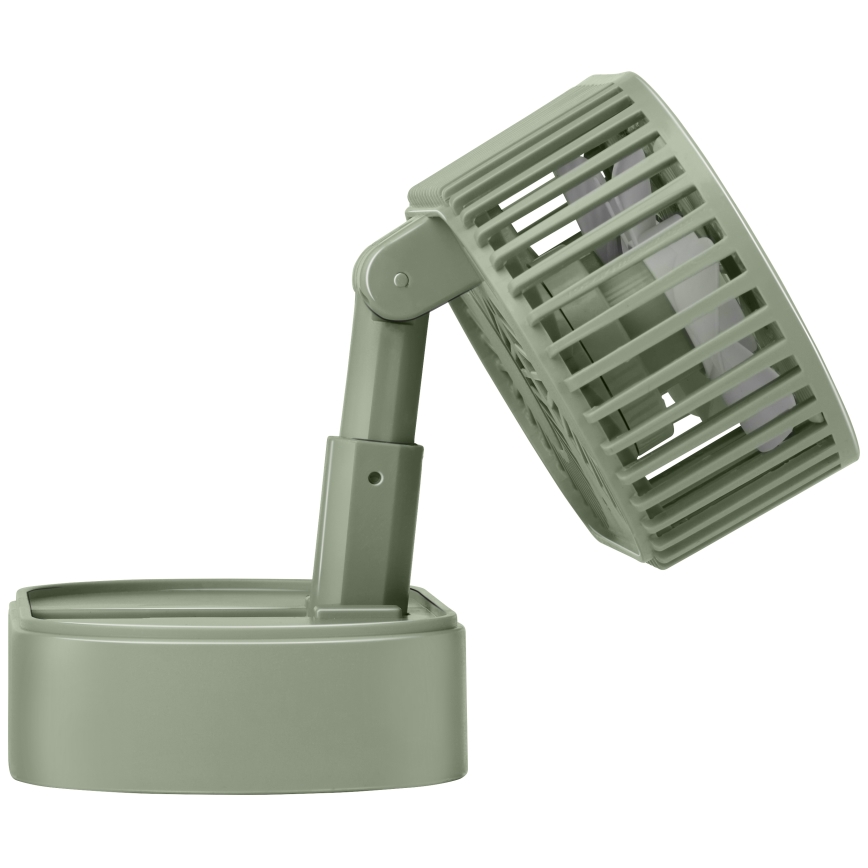 Nabíjecí stolní ventilátor 3,7V 1200 mAh zelená