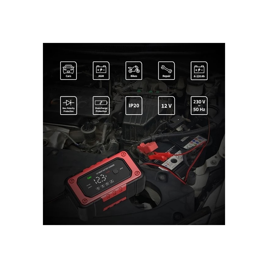 Nabíječka akumulátorů 90W/230V
