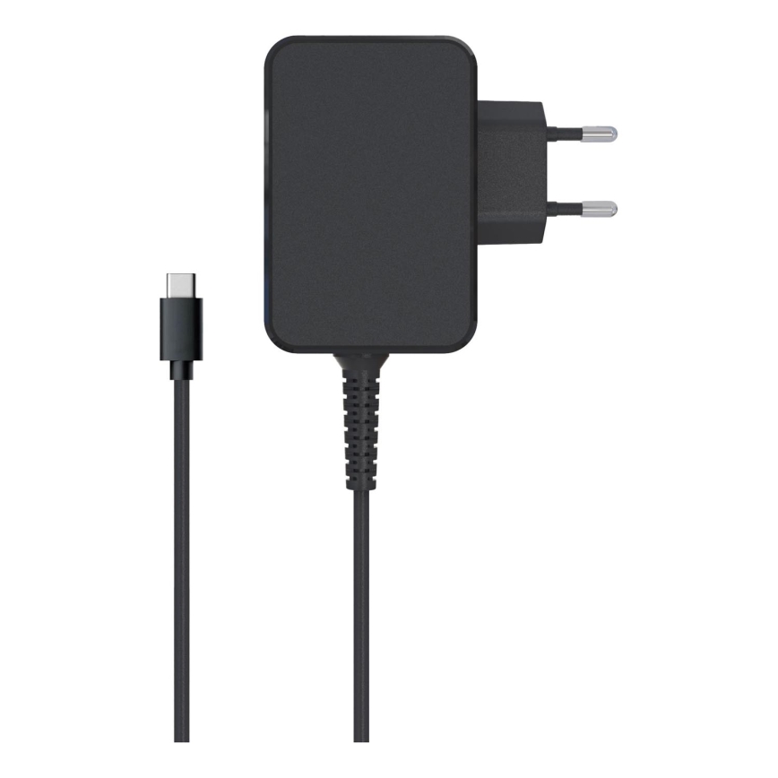 Nabíječka Power Delivery USB-C 65W/230V černá