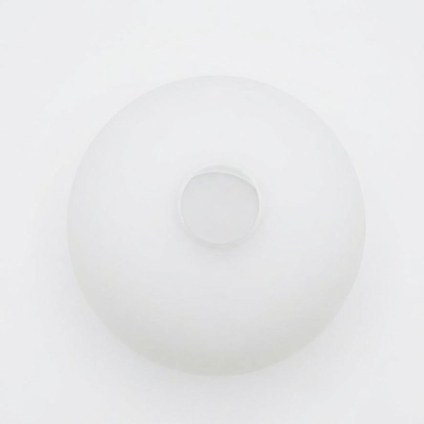 Náhradní sklo k lustru E14 pr. 15 cm bílá