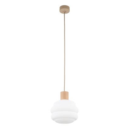 Náhradní sklo k lustru MELIA E27 pr. 20 cm bílá