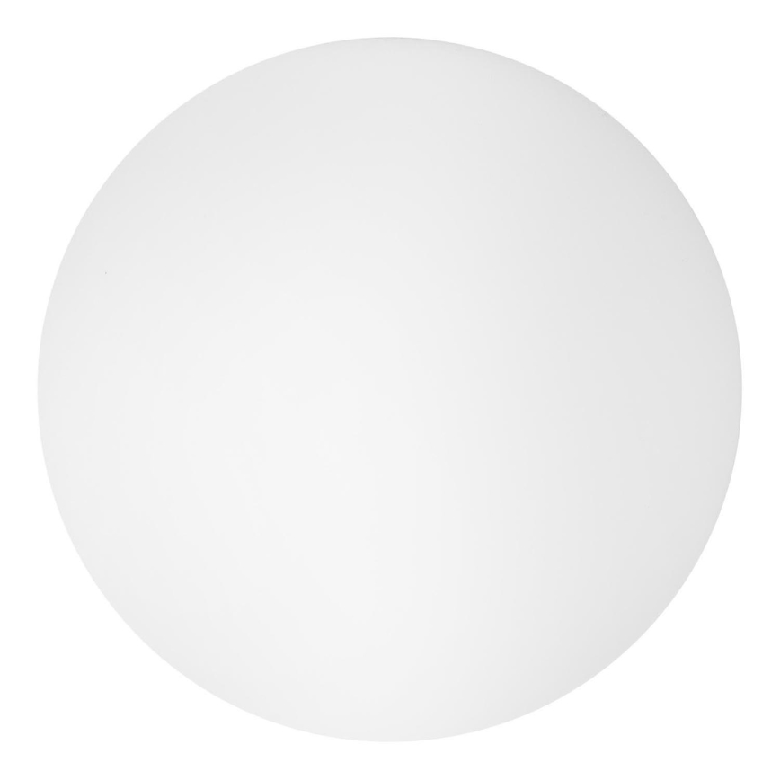 Náhradní sklo univerzální MOON E27 pr. 16 cm bílá