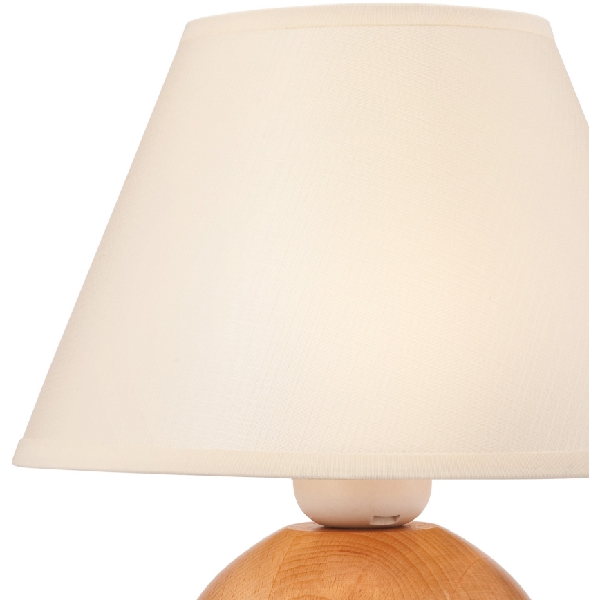 Náhradní stínidlo ke stolní lampě JUTA E27 pr. 19 cm krémová