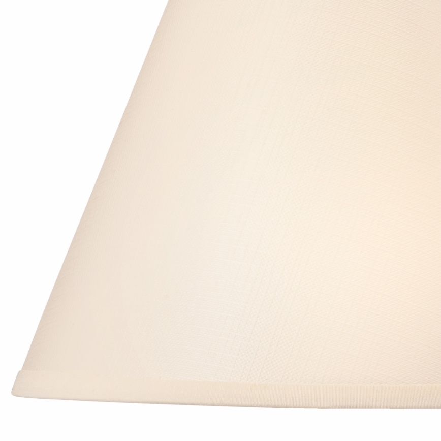 Náhradní stínidlo ke stolní lampě JUTA E27 pr. 19 cm krémová