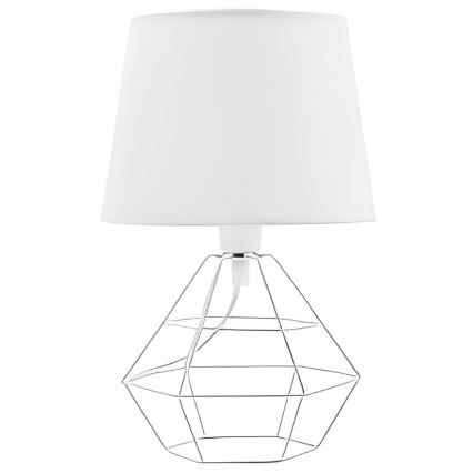 Náhradní stínidlo ke stolní lampě DIAMOND E27 bílá