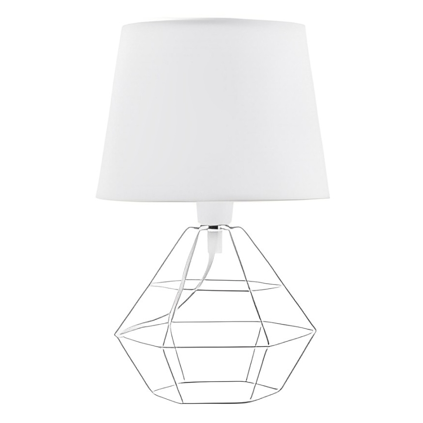Náhradní stínidlo ke stolní lampě DIAMOND E27 bílá