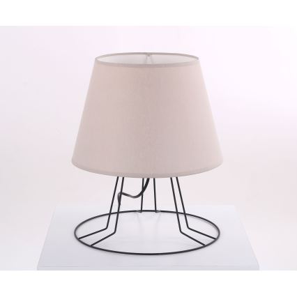 Náhradní stínidlo ke stolní lampě E27 pr. 30 cm béžová