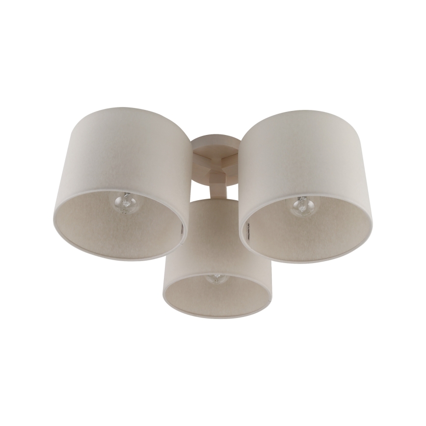 Náhradní stínidlo ke stropnímu svítidlu a stolní lampě WALEC E27 pr. 20 cm béžová