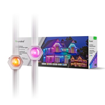 Nanoleaf - LED RGBCW Stmívatelný venkovní řetěz 30xLED/2,4W/230V 15m 2200-6500K IP67 Wi-Fi + dálkové ovládání