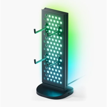 Nanoleaf - LED RGBIC Stmívatelná nabíjecí stolní stanice 5V 2700-6500K černá