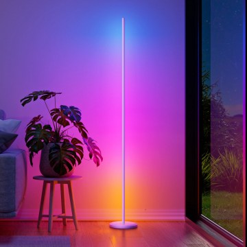 Nanoleaf - LED RGBW Stmívatelná stojací lampa LED/22W/230V 2200-6500K Wi-Fi bílá