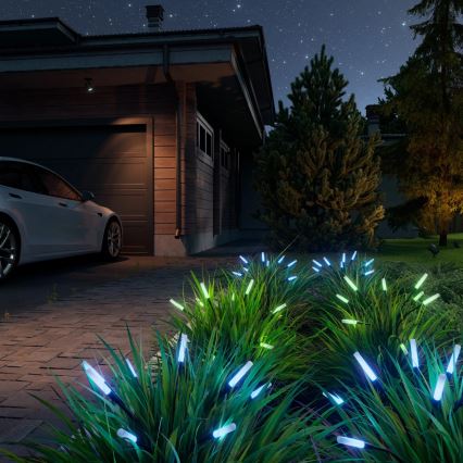 Nanoleaf - SADA 2x LED RGBW Solární lampa LED/1200 mAh IP65 + dálkové ovládání