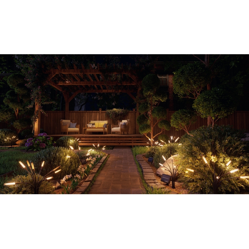 Nanoleaf - SADA 2x LED RGBW Solární lampa LED/1200 mAh IP65 + dálkové ovládání