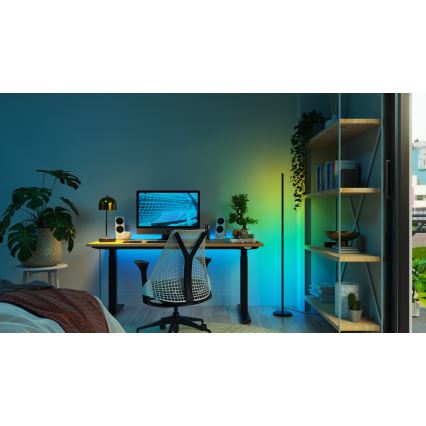 Nanoleaf - LED RGBW Stmívatelná stojací lampa LED/22W/230V 2200-6500K Wi-Fi