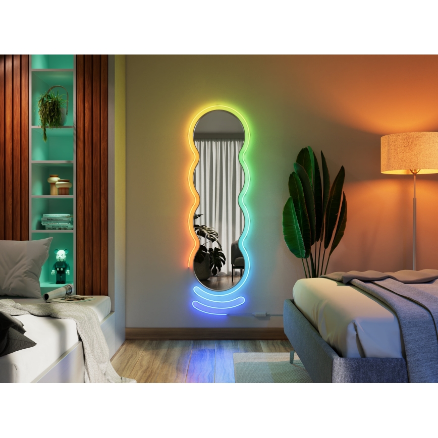 Nanoleaf - LED RGBIC Flexibilní pásek LED/230V 5m 2700-6500K Wi-Fi + dálkové ovládání