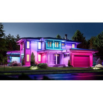 Nanoleaf - Rozšiřovací sada LED RGBCW Stmívatelný venkovní řetěz 10xLED/7,2W/230V 5m 2200-6500K IP67 Wi-Fi