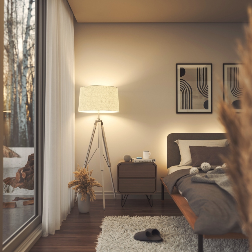 Nanoleaf - SADA 2x LED RGBW Stmívatelná žárovka ESSENTIALS MATTER A19 E27/9W/230V 2700-6500K CRI 90 Wi-Fi