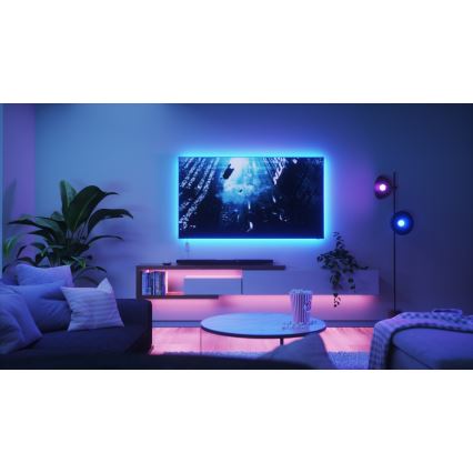 Nanoleaf - SADA 2x LED RGBW Stmívatelná žárovka ESSENTIALS MATTER A19 E27/9W/230V 2700-6500K CRI 90 Wi-Fi