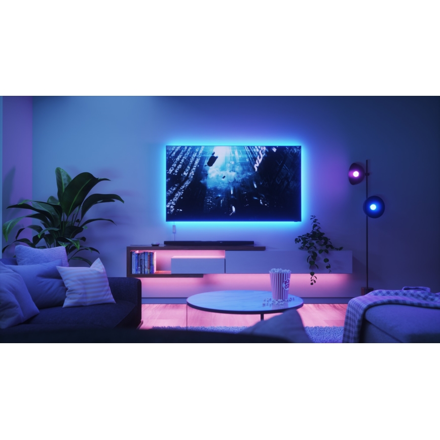 Nanoleaf - SADA 2x LED RGBW Stmívatelná žárovka ESSENTIALS MATTER A19 E27/9W/230V 2700-6500K CRI 90 Wi-Fi