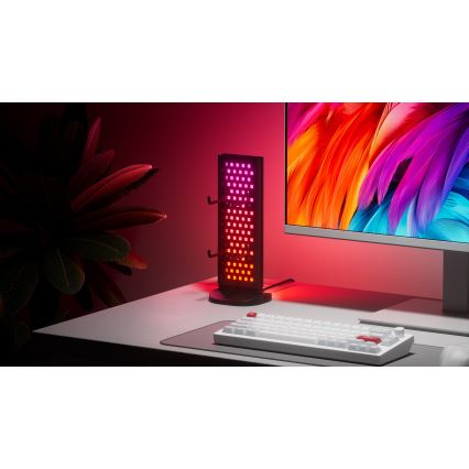 Nanoleaf - LED RGBIC Stmívatelná nabíjecí stolní stanice 5V 2700-6500K černá