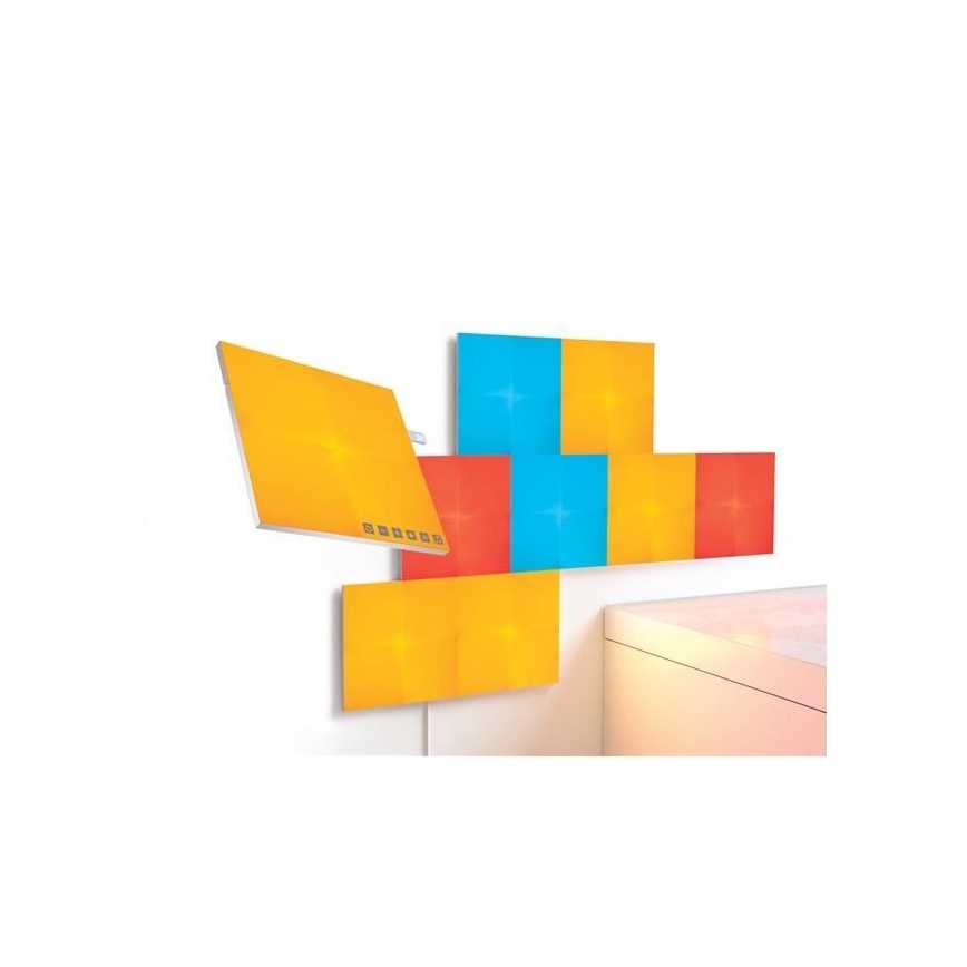 Nanoleaf - SADA 9x LED RGB Stmívatelný panel CANVAS LED/1W/230V 1200-6500K Wi-Fi