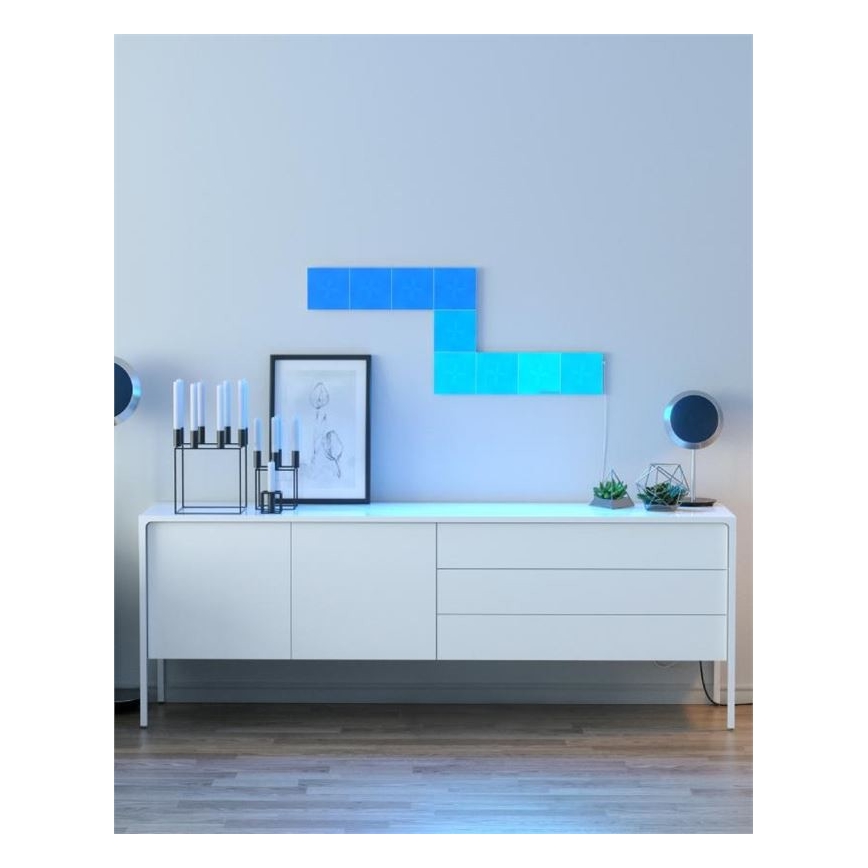 Nanoleaf - SADA 17x LED RGB Stmívatelný panel CANVAS LED/1W/230V Wi-Fi